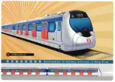 Thumbnail of postcard 'Development of Railway Service in Hong Kong - Tuen Ma Line'